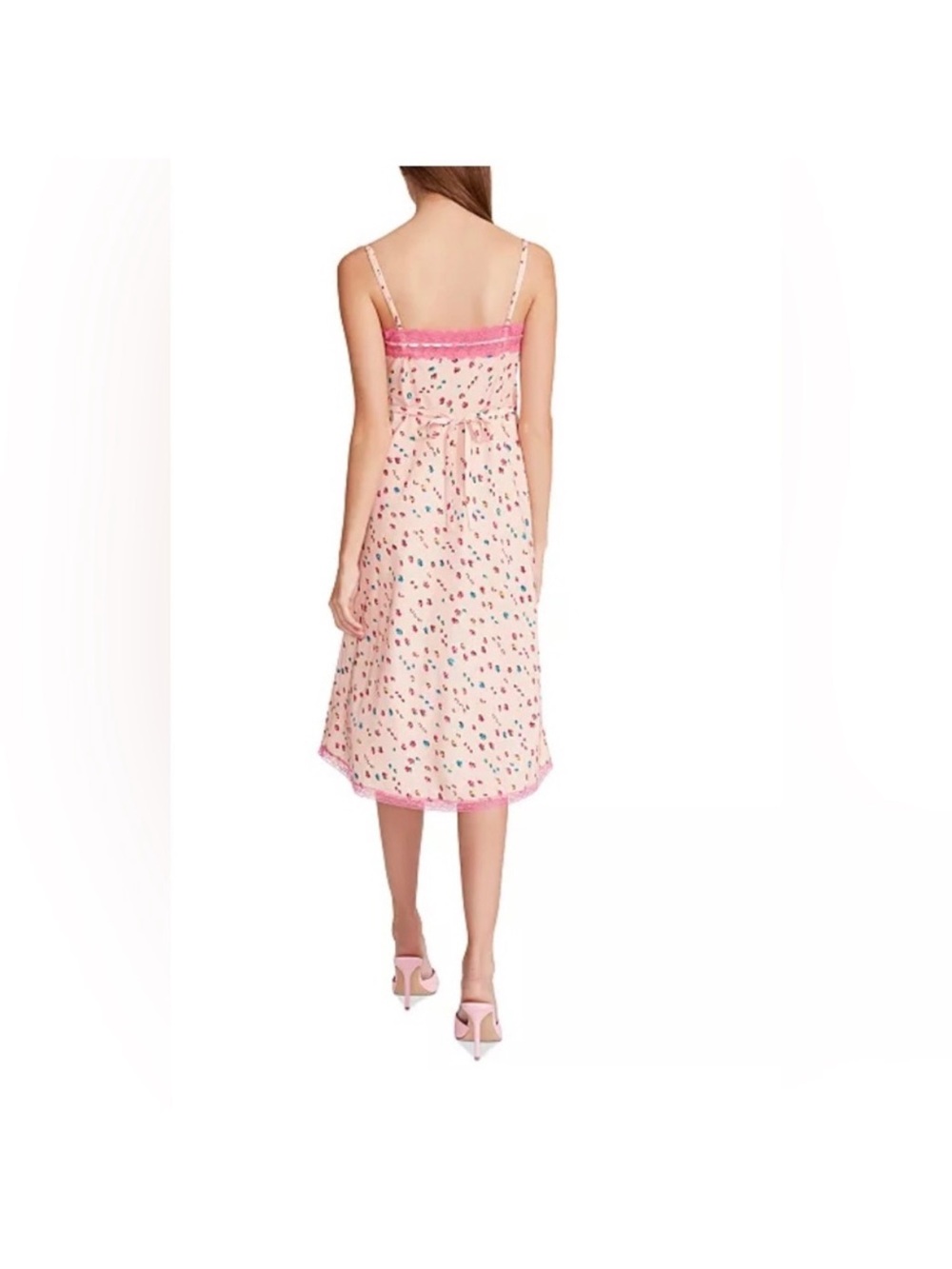 Betsey Johnson Floral Midi Slip Dress - Picture 3 of 6